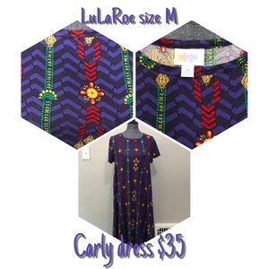LuLaRoe Carly Dress Size M